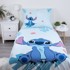 JERRY FABRICS Pamučna dječja posteljina Lilo and Stitch "Blue" 140x200 cm, plava